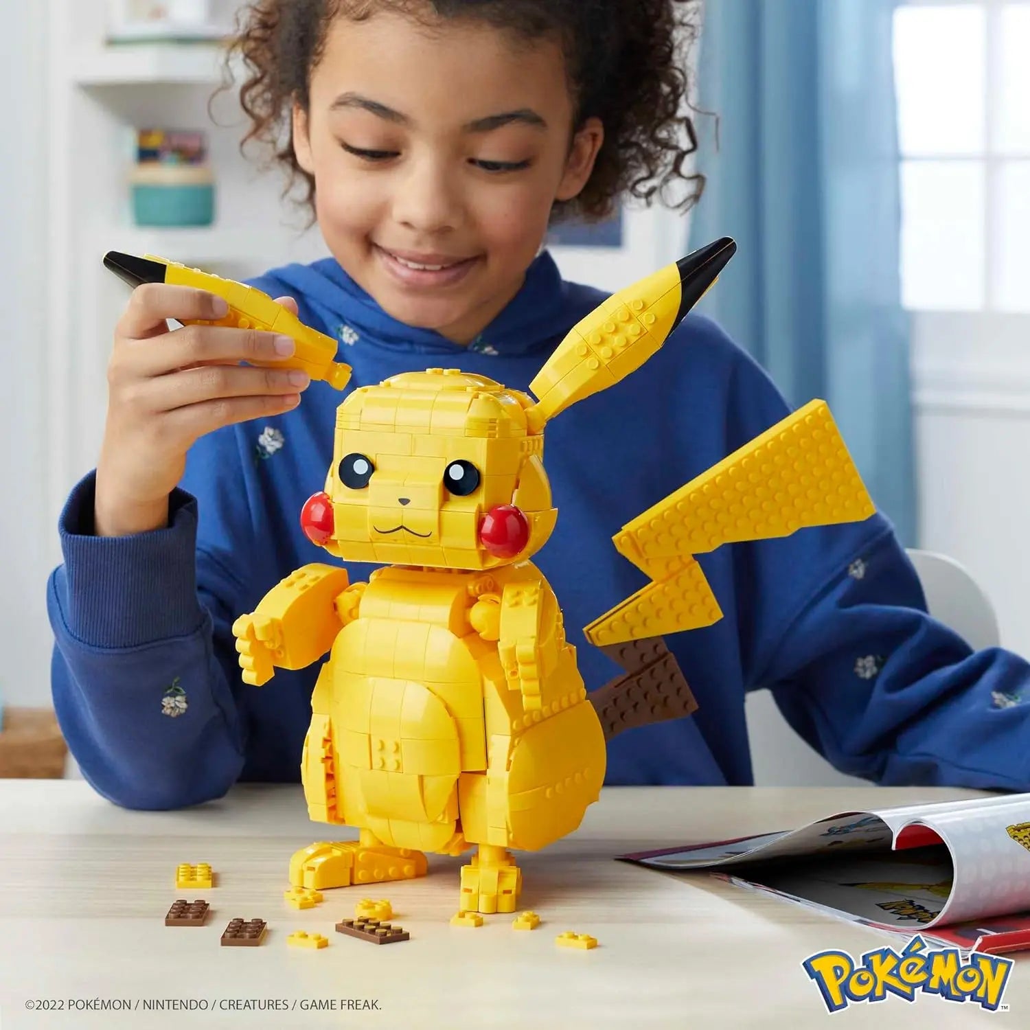 Mega Construx Pokemon Pikachu geant briques de construction TECIN Jouet de construction TECIN HOLDING