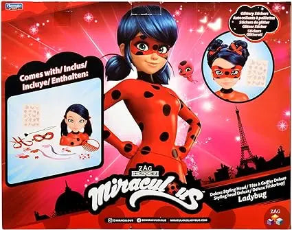 jouet Miraculous Ladybug Tête à coiffer Miraculous