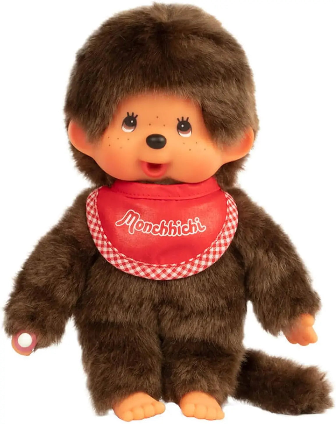 jouet pour enfant Monchhichi Garçon Bavoir Rouge 20 cm Monchhichi