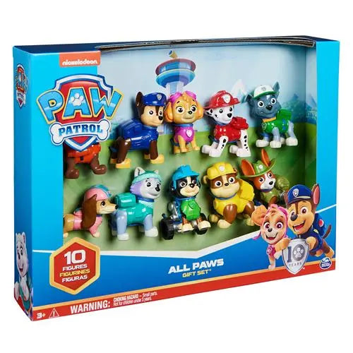 Jouet pour enfant Multipack figurines Pat Patrouille 10 Anniversaire pat patrouille