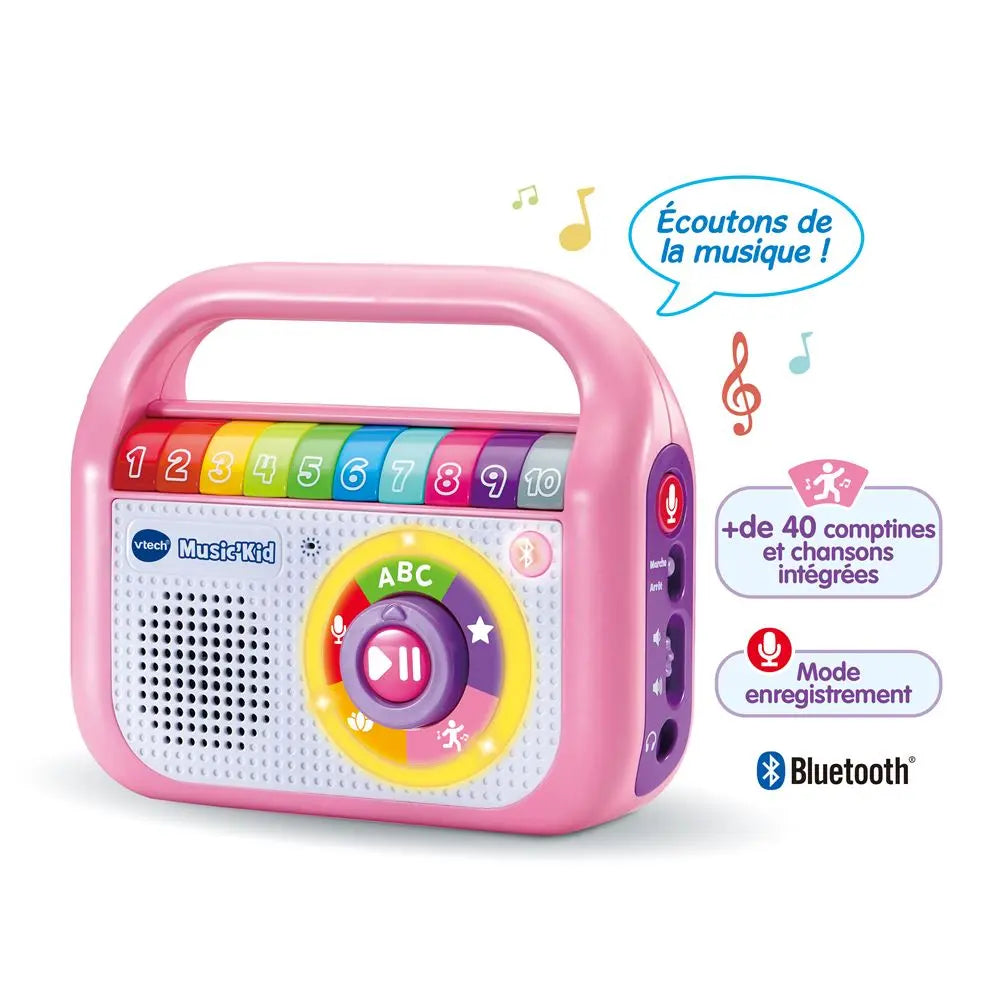 baladeur musical Music'kid Vtech Rose TECIN HOLDING