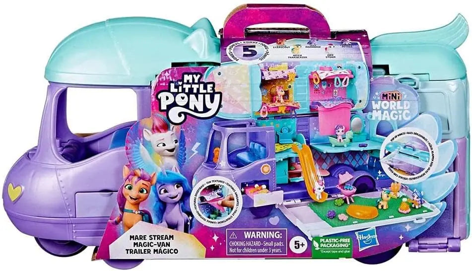 jouet pour enfant My Little Pony Mini Monde Magique Magic-Van COROLLE