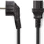 cable d'alimentation NEDIS Power Cable - Schuko Male Angled - IEC-320-C13 - 2.0 m - Noir Nedis