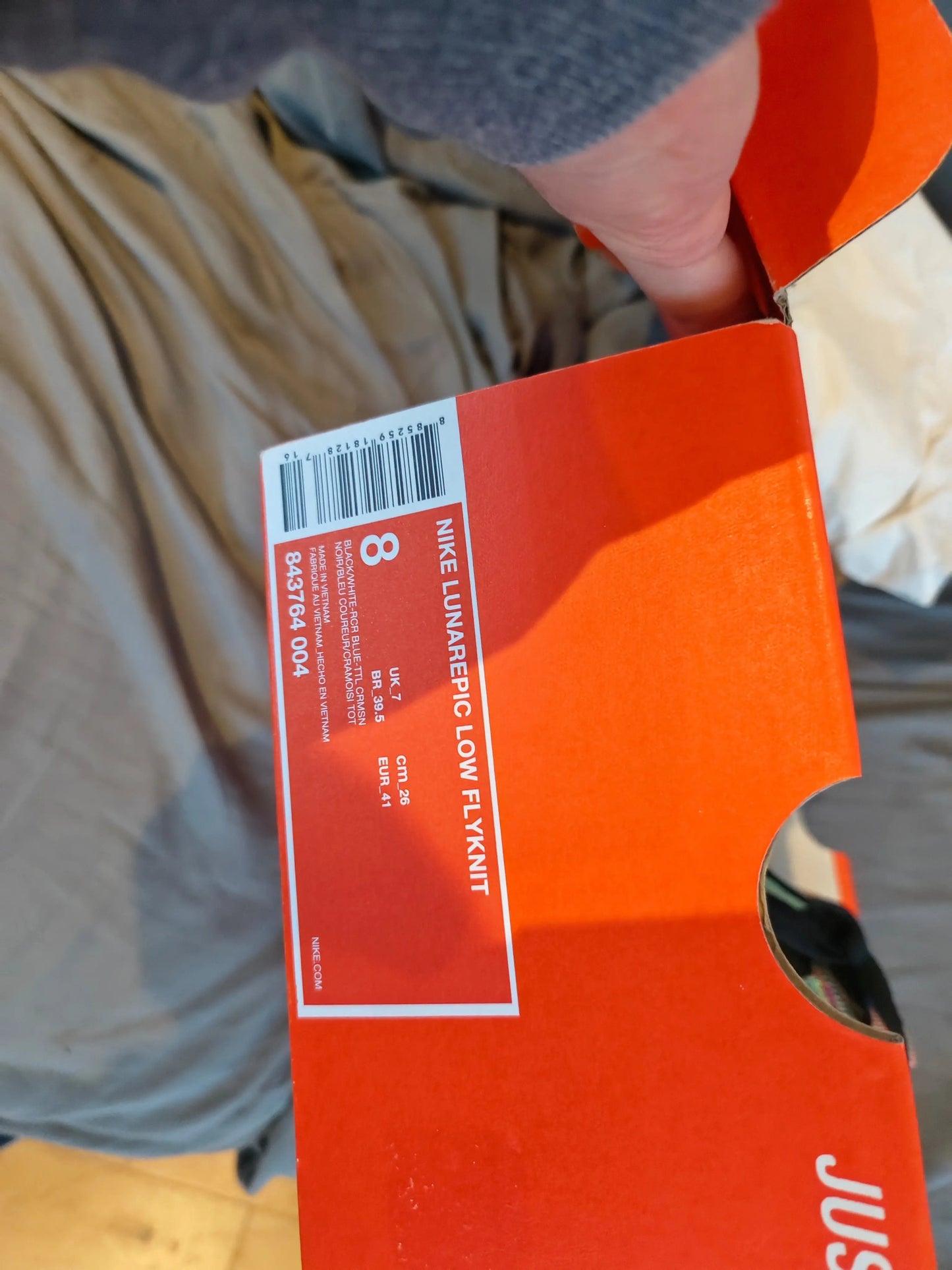 Nike Sneakers Nike Lunar Epic Low Flyknit Hommes Chaussure de course Taille 41 0885259188583 nike