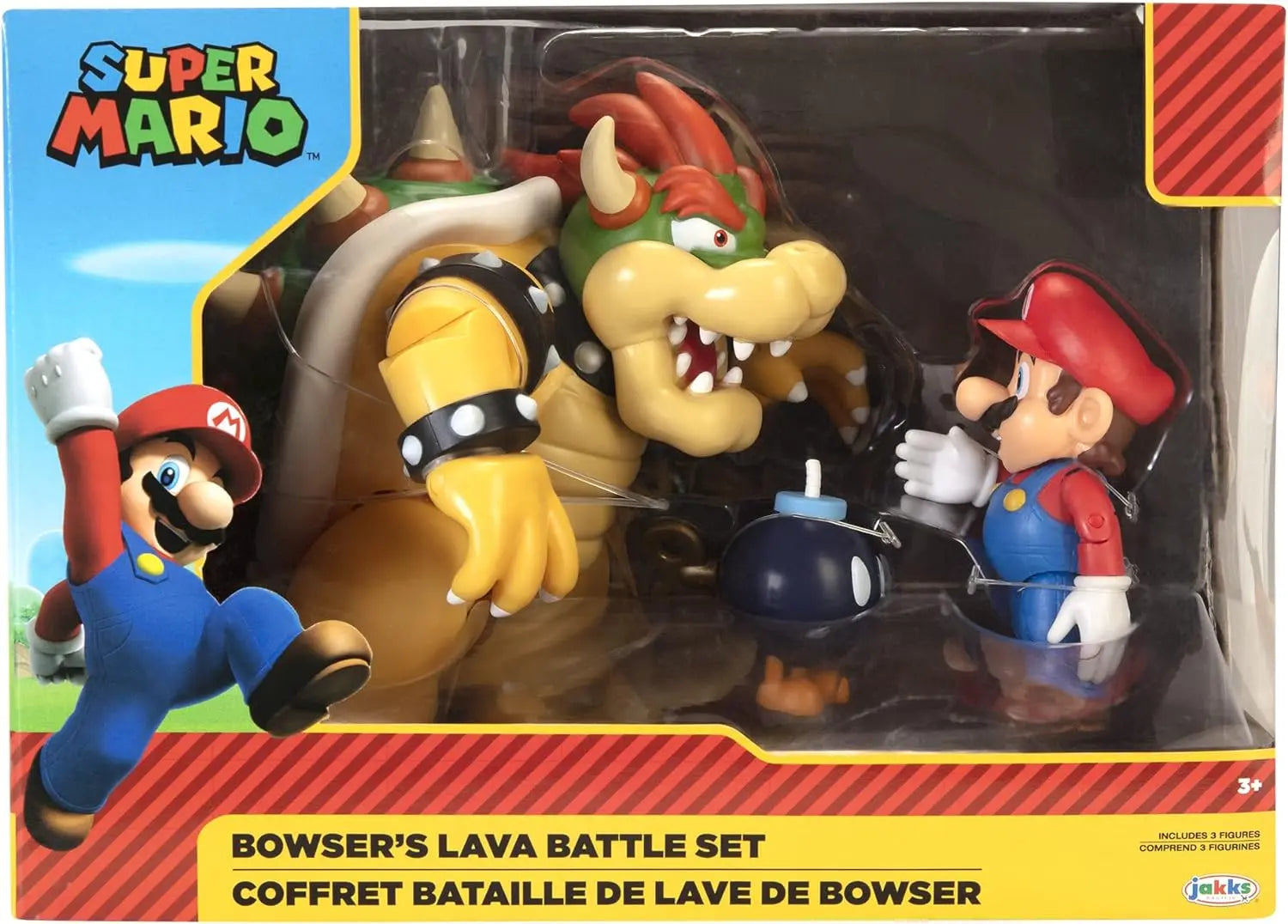 Jouet Nintendo Mario Coffret Bowser THE SUPER MARIO