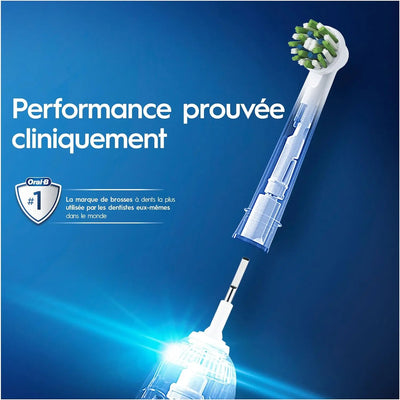 Nettoyeur ORAL-B Brossettes cross action x-filaments 4 Pièce(s) Oral-B