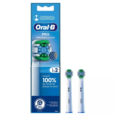 Brossette ORAL-B Pro Precision Clean Recharges pour brosse à dents électrique 2 brossettes Oral-B