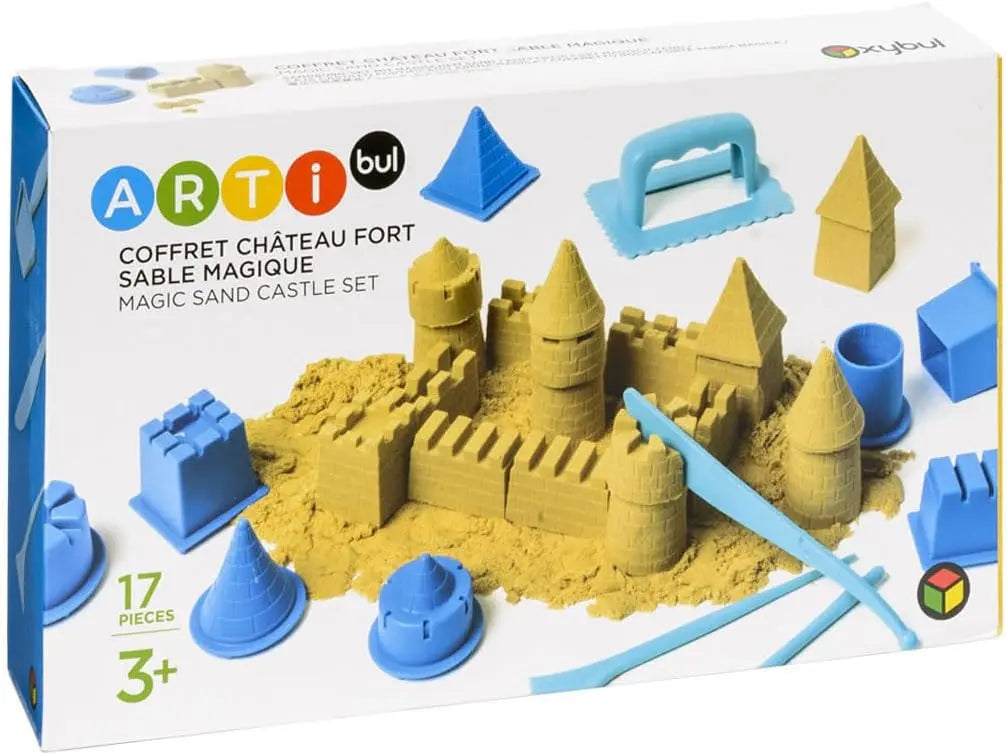 jouet pour enfant Oxybul | Coffret Sable Magique château Fort | 4 Ans - 8 Ans OXYBUL EVEIL ET JEUX