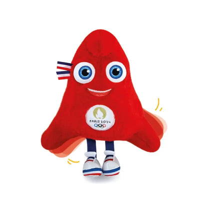 jouet PELUCHE MASCOTTE JO PARIS 2024 ARTICULÉE - MADE IN FRANCE Les Phryges