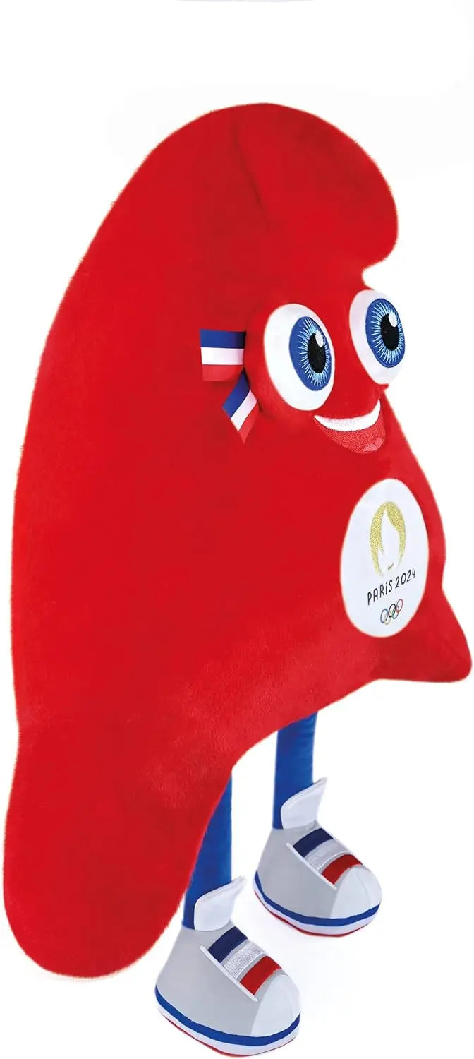 jouet pour enfant PELUCHE MASCOTTE LES PHRYGES OLY 50 CM - JEUX OLYMPIQUES PARIS 2024 " TECIN HOLDING