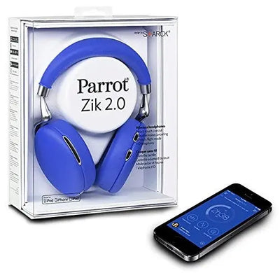 Parrot ZiK 2.0 by Philippe Starck Bleu  - Casque audio Bluetooth Parrot