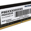 RAM Patriot Memory Série Signature SODIMM Module de mémoire DDR4 2666 MHz PC4-21300 16Go (1x16Go) C19 - PSD416G266681S PATRIOT MEMORY