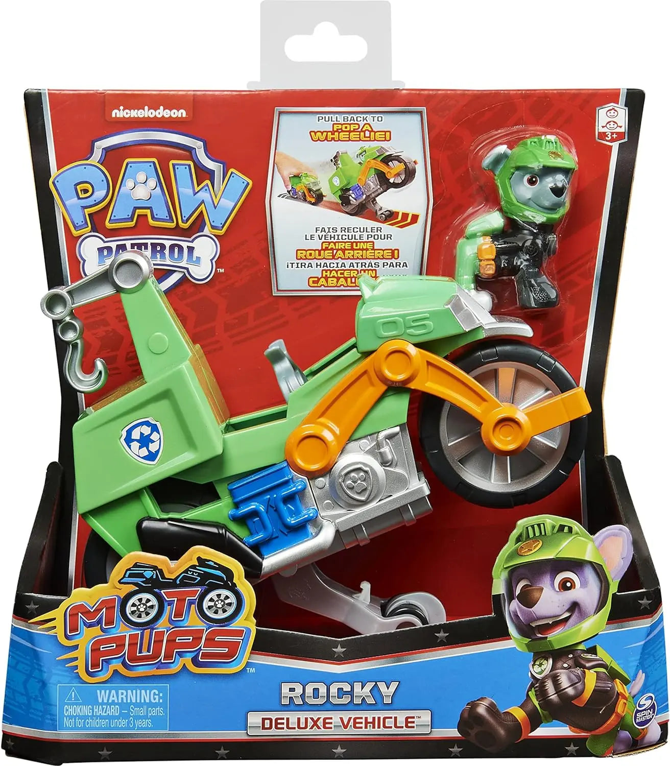 jouet pour enfant Paw Patrol Pat patrouille Moto pour enfants Spin Master