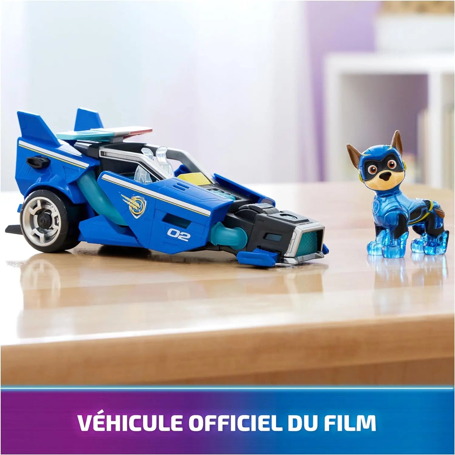 Jouet Paw Patrol véhicule avec Figurine la Pat Patrouille Chase TH Paw Patrol