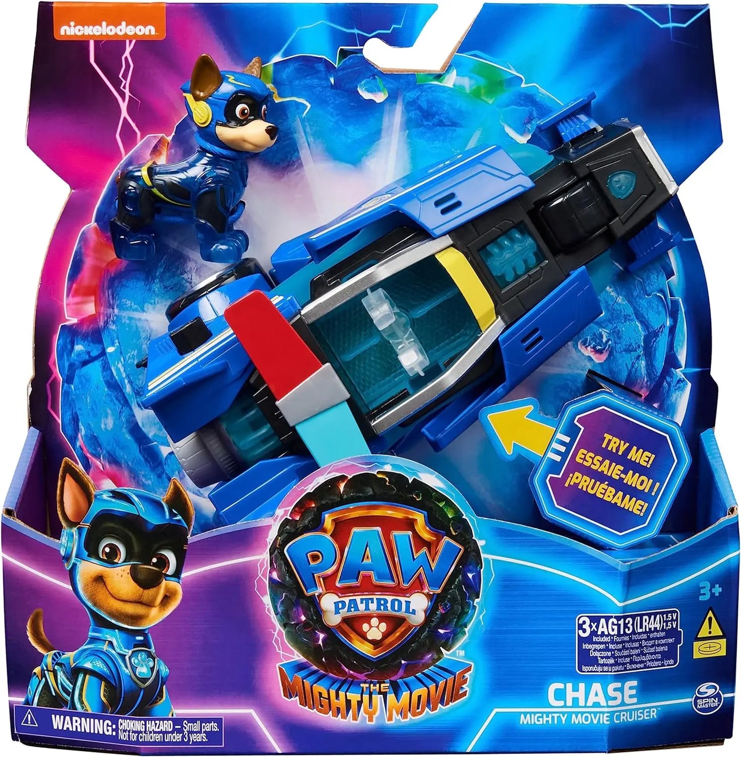 Jouet Paw Patrol véhicule avec Figurine la Pat Patrouille Chase TH Paw Patrol