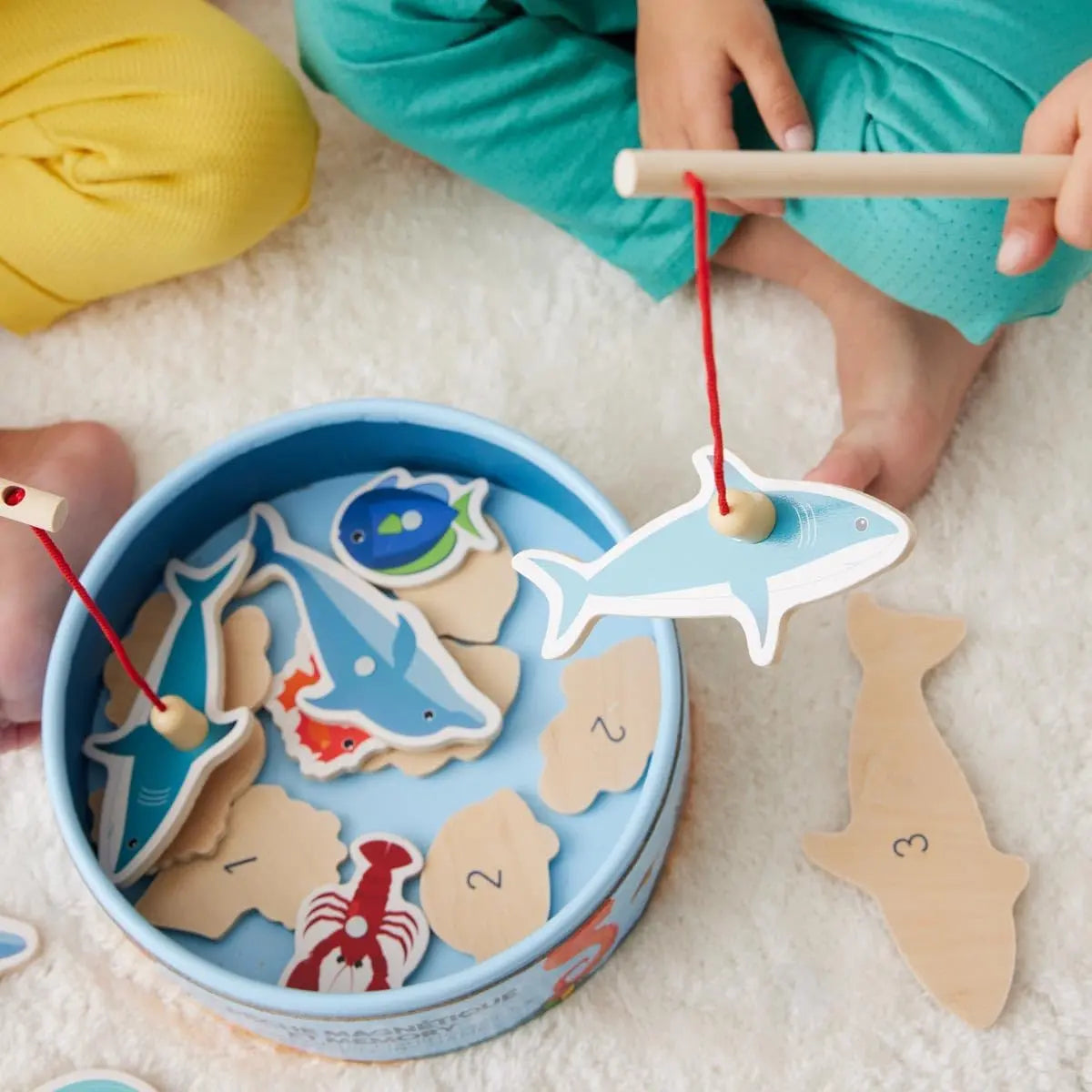 Jouetq pour enfant Pêche Magnétique et mémory Oxybul oxybul