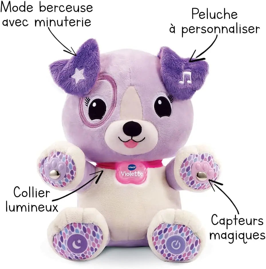 peluche Peluche Baby Paws mon bébé chien Vtech Baby