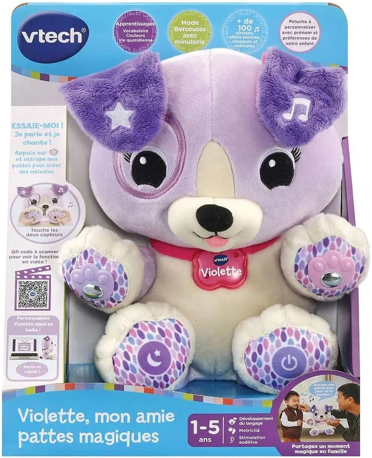 peluche Peluche Baby Paws mon bébé chien Vtech Baby