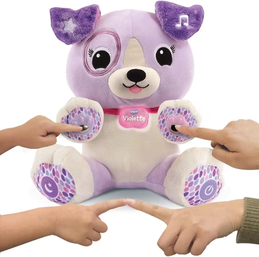 peluche Peluche Baby Paws mon bébé chien Vtech Baby