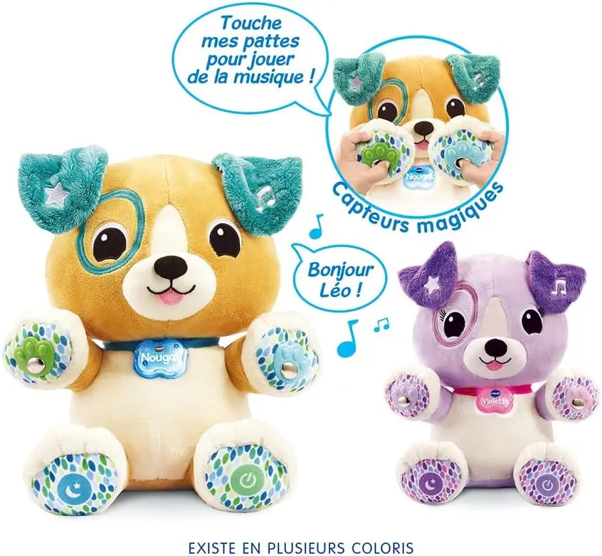 peluche Peluche Baby Paws mon bébé chien Vtech Baby