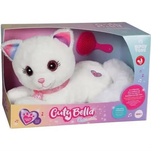 peluches Peluche Gipsy Toys Chat Cuty Bella Fashionista Bandai