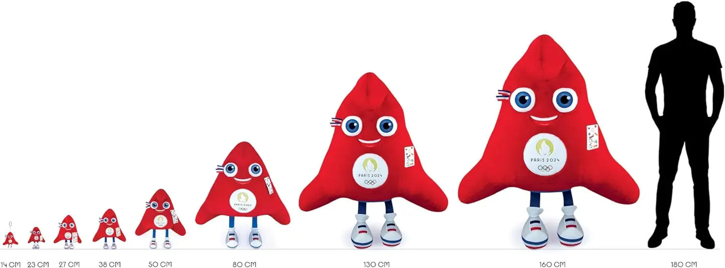 Jouet pour enfant Peluche Mascotte officielle JO Paris 2024 Doudou et Compagnie