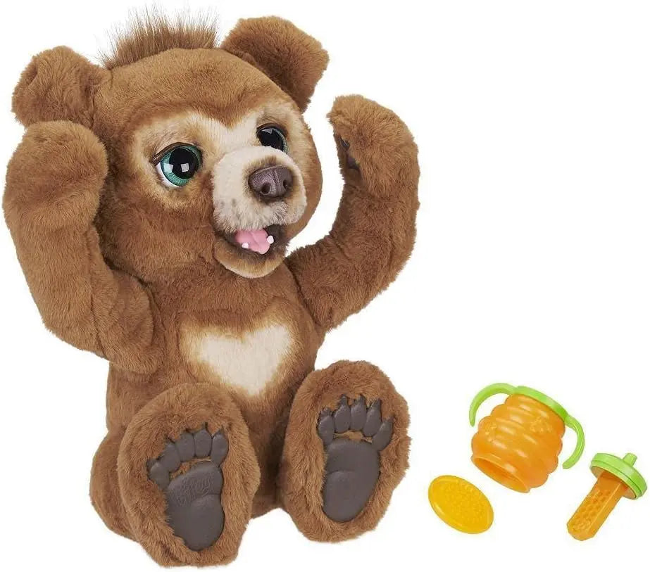 peluches Peluche interactive Cubby l'ours curieux Furreal Furreal