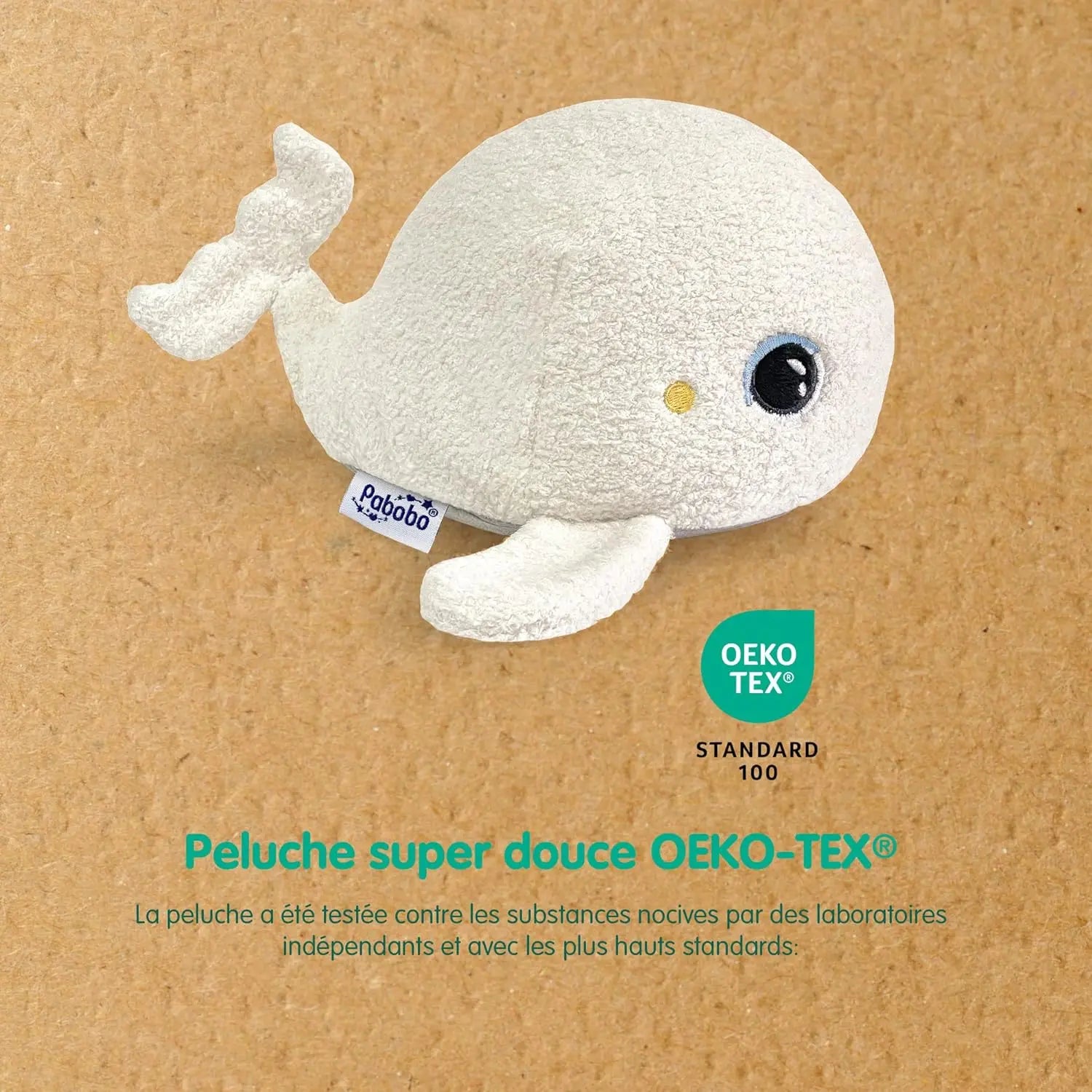 jouet pour enfant Peluche veilleuse & bruits blancs Pabobo Beluga PLAYMOBIL