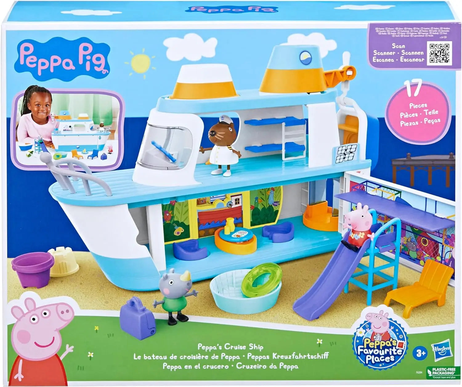 jouet Peppa Pig Le bateau de croisière de Peppa Peppa Pig