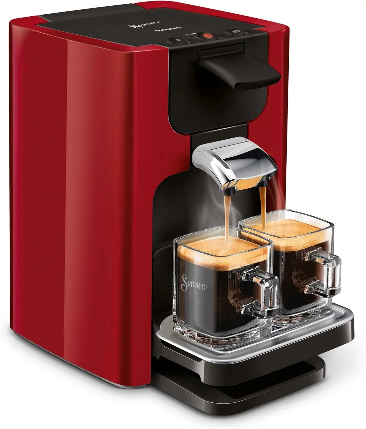 Cafetières Philips HD7866 SENSEO Quadrante Machine à Dosette Noir et gris Philips