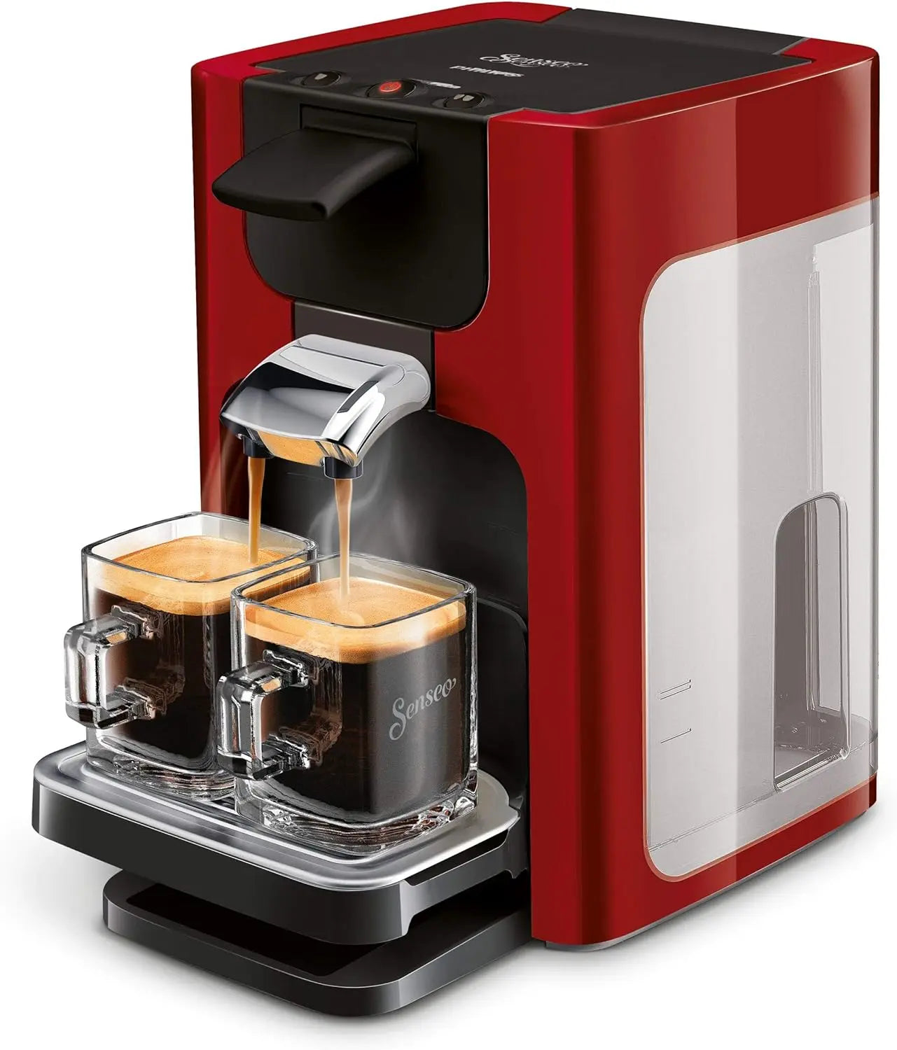 Cafetières Philips HD7866 SENSEO Quadrante Machine à Dosette Noir et gris Philips