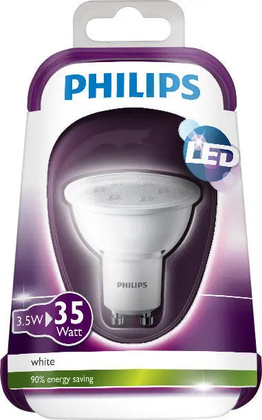 Philips Spot 3,5 W (35 W) GU10, blanc, intensité invariable TECIN-PRINCIPALE