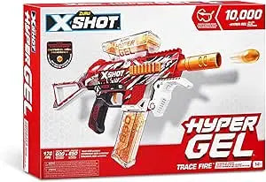 jouet pour enfant Pistolet Trace Fire X-Shot Hyper (10 000 boulettes Hyper) par ZURU zuru