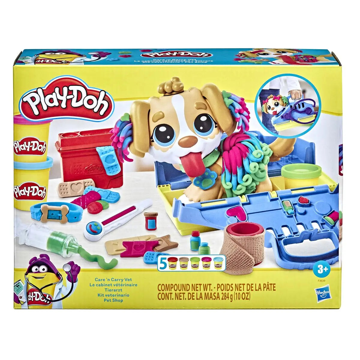 jouet pour filles Play Doh Le cabinet vétérinaire Play doh