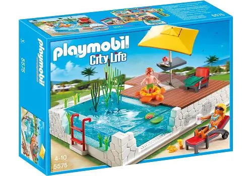 jouet Playmobil 5575 Piscine avec terrasse playmobil