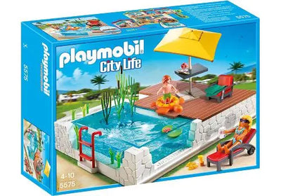 jouet Playmobil 5575 Piscine avec terrasse playmobil