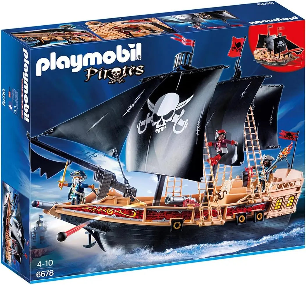 jouet Playmobil - 6678 - Bateau Pirates des ténèbres playmobil
