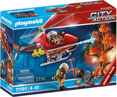 playmobil Playmobil 71195 Hélicoptère pompiers PLAYMOBIL