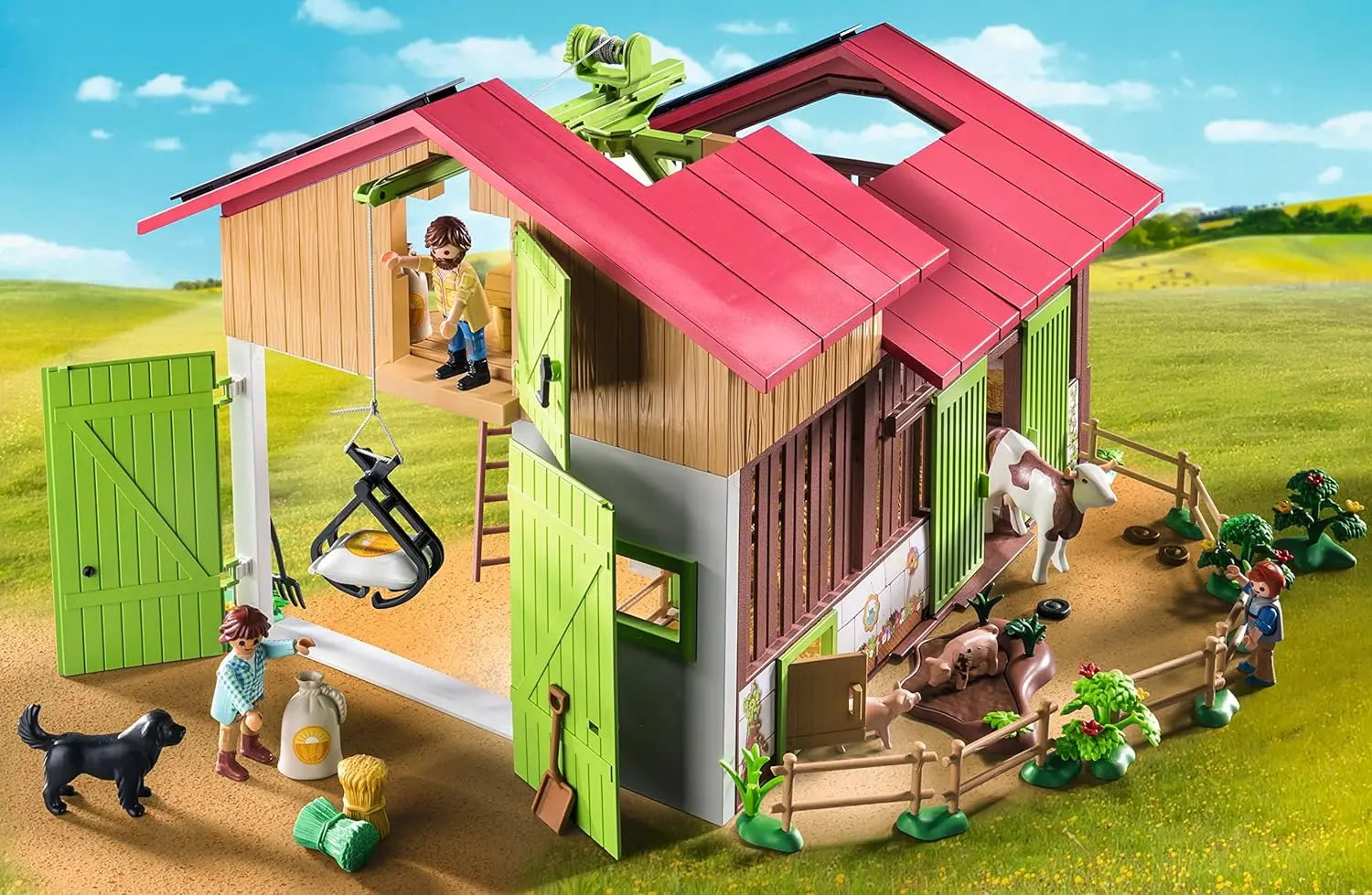 playmobil Playmobil 71304 Ferme avec panneaux solaires PLAYMOBIL