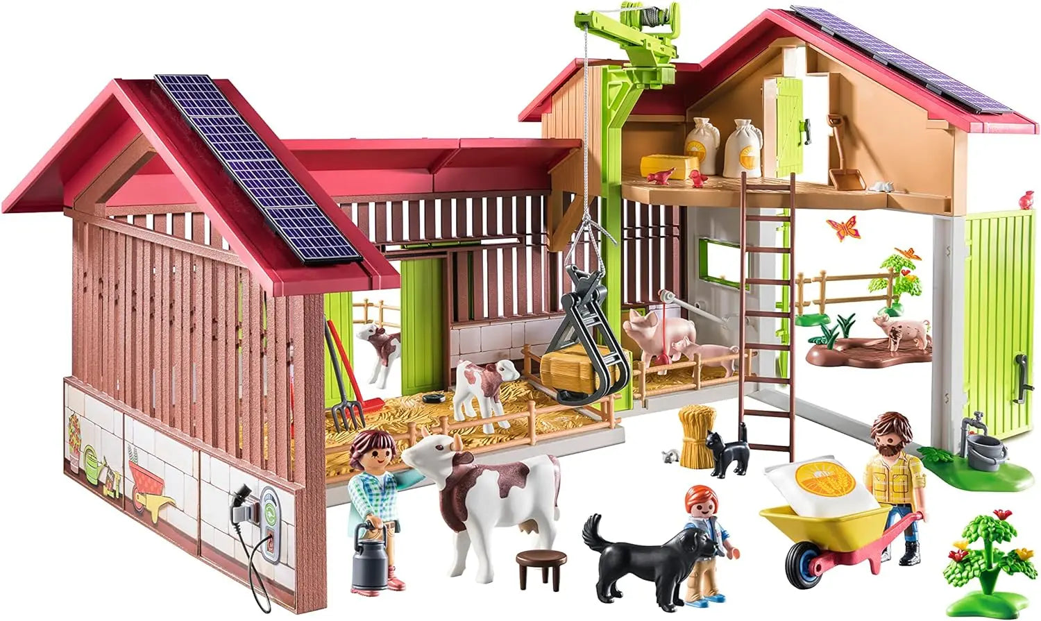 playmobil Playmobil 71304 Ferme avec panneaux solaires PLAYMOBIL