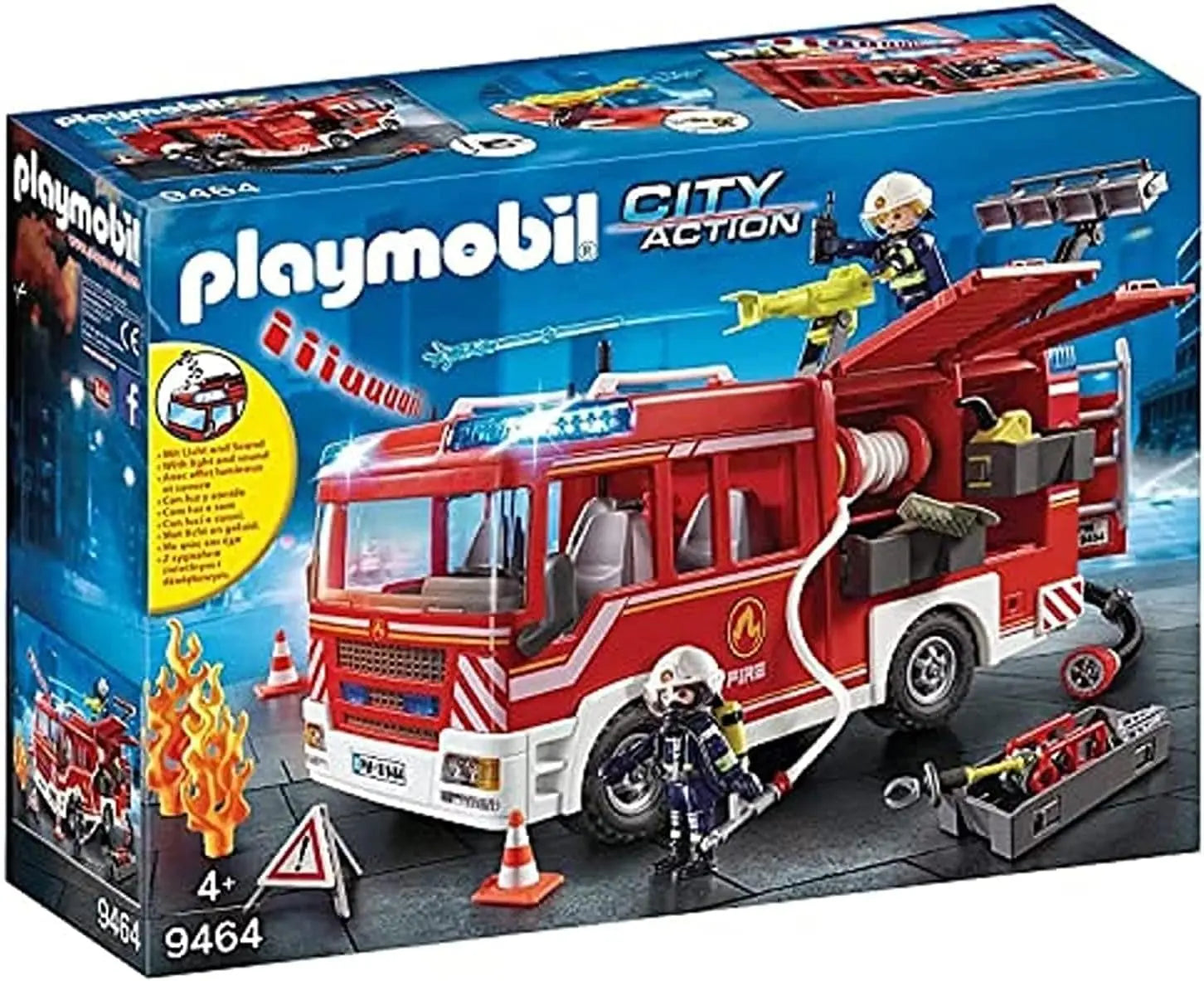 Playmobil 9464 Fourgon d'intervention des pompiers TECIN HOLDING