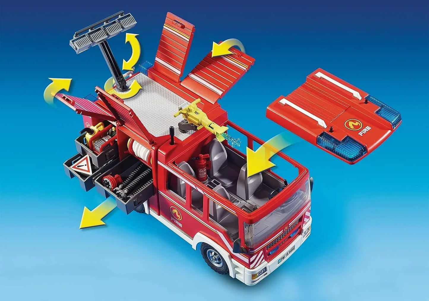 Playmobil 9464 Fourgon d'intervention des pompiers TECIN HOLDING