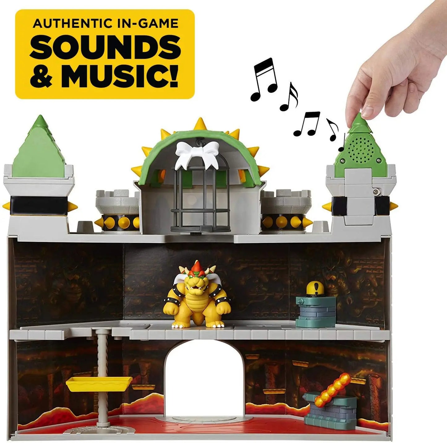 Jouetq pour enfant Playset Château de Bowser Jakks Pacific Super Mario Disney