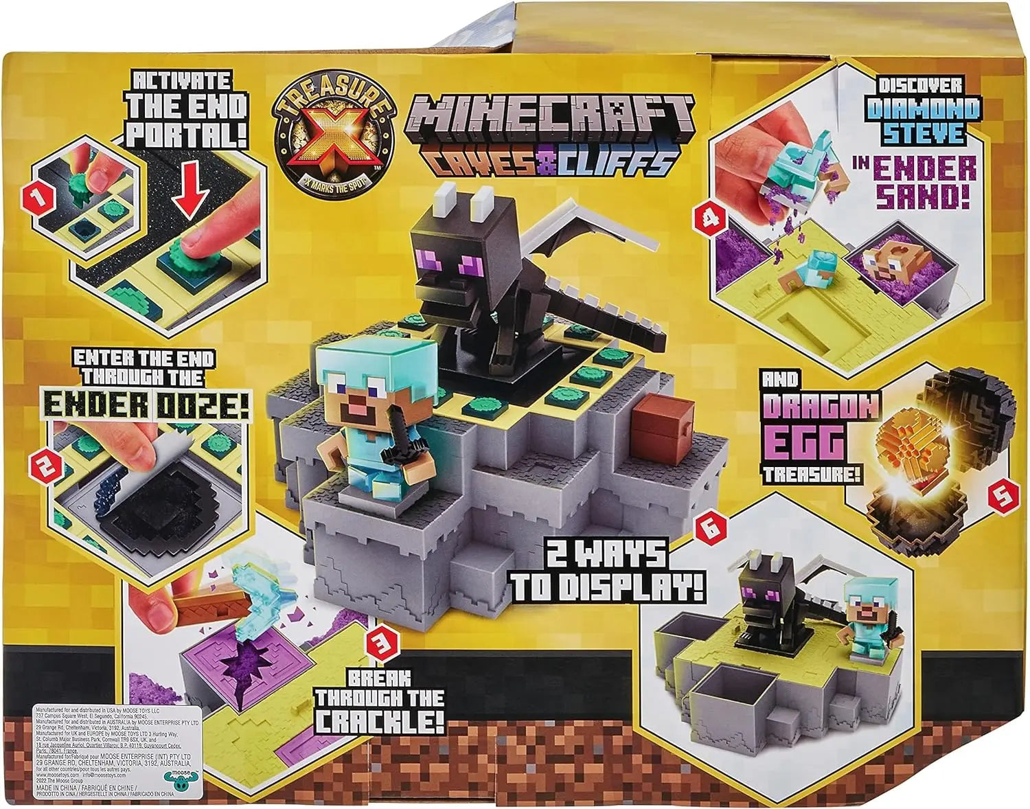 Playset Minecraft Trésor X Ender Dragon TECIN HOLDING