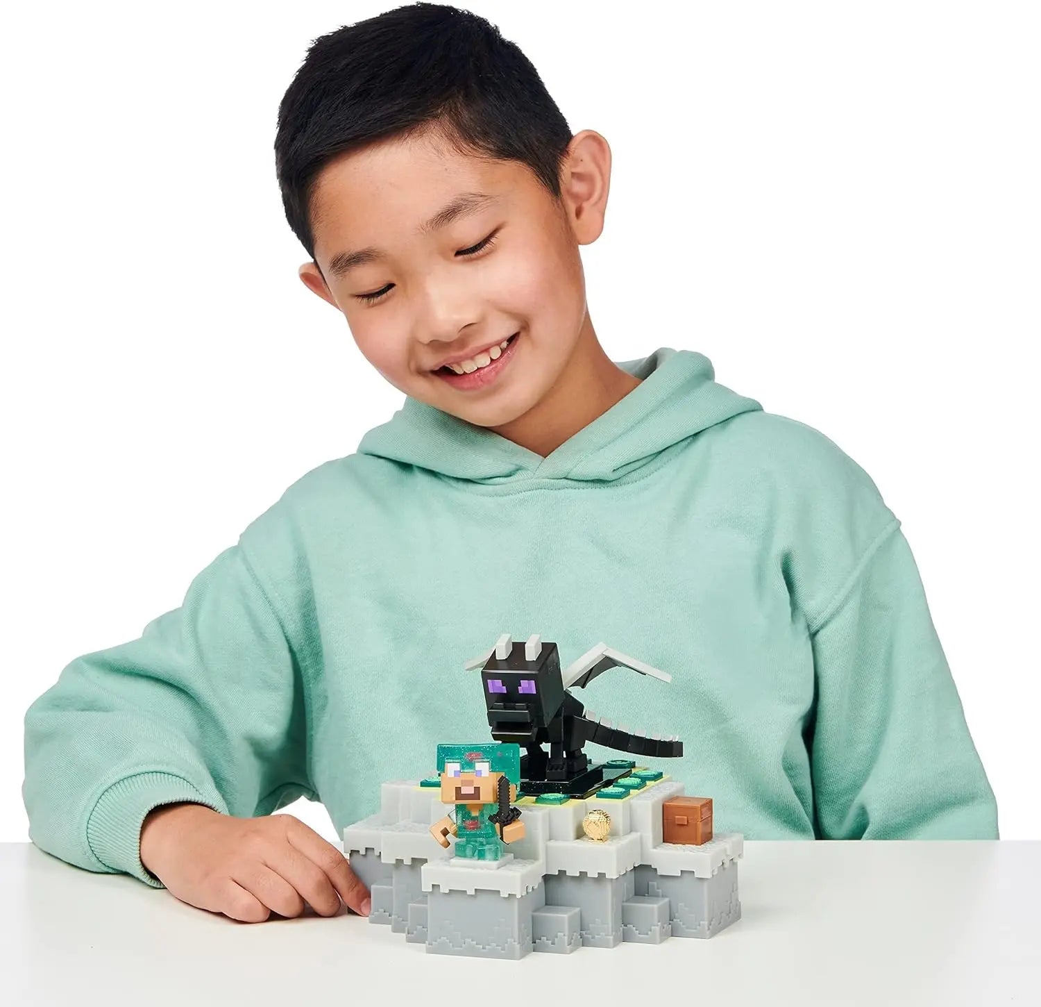 Playset Minecraft Trésor X Ender Dragon TECIN HOLDING