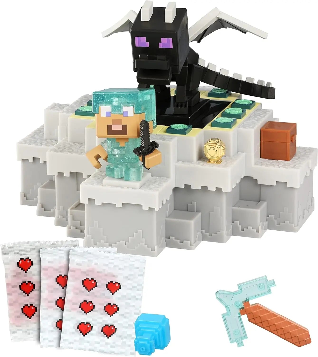 Playset Minecraft Trésor X Ender Dragon TECIN HOLDING