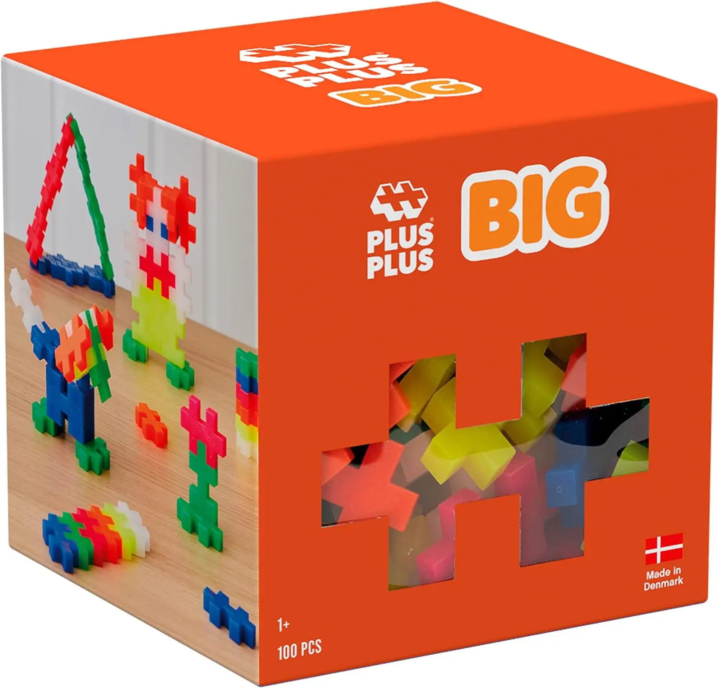 Jeu de construction Plus Plus ++ Recharges Big Neon 100 pieces PLUS PLUS