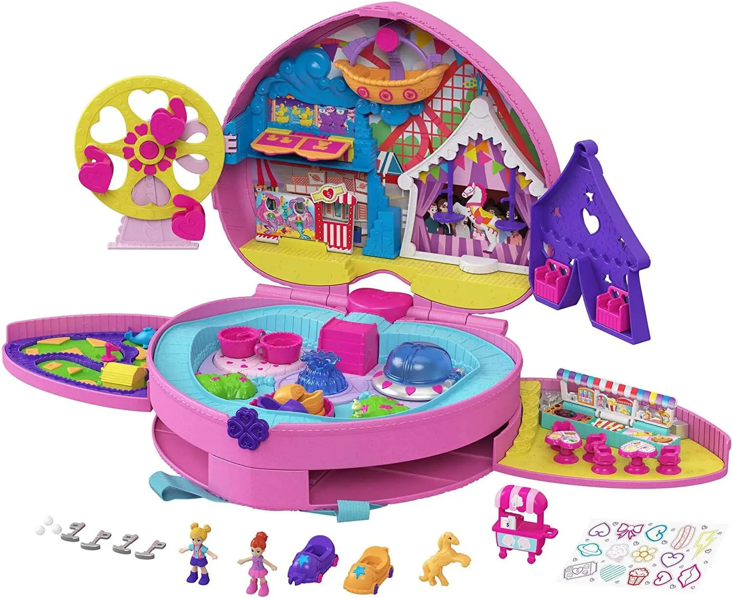 sac a dos Polly Pocket Coffret Fete Foraine Transportable Polly Pocket