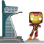 Figurines jouets Pop! Town : Avengers : Age of Ultron – Avengers Tower with Iron Man (Glow-in-The-Dark) Figurine en Vinyle PX POP