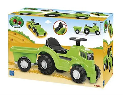 Jouet pour enfant Porteur Tracteur remorque Ecoiffier Fnac